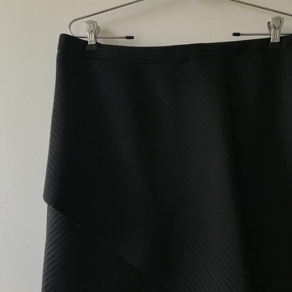 NWT ASOS Asymmetrical Faux Wrap Skirt Sz 14 - Picture 2 of 5